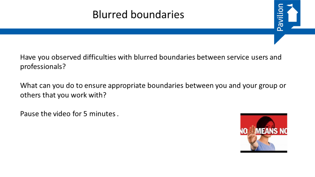 Blurred boundaries